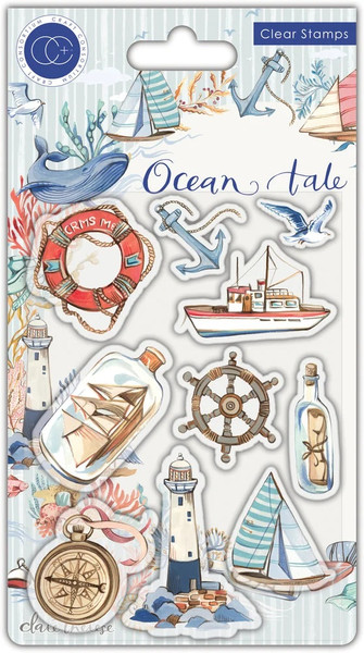 CCSTMP078 Ocean Tale Clear Stamps Adventure