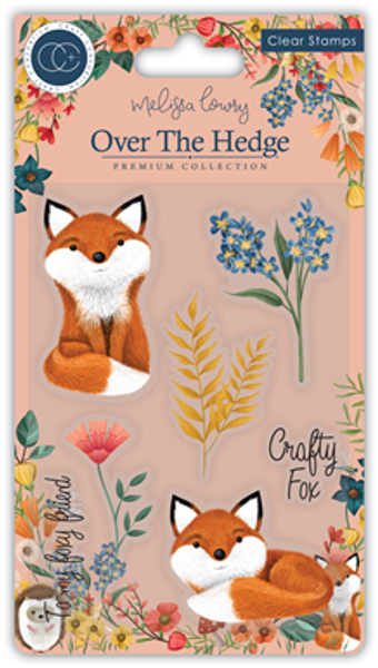 CCSTMP017 Over the Hedge - Stamp Set - Henry the Fox