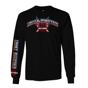 Riding Flags Long Sleeve Tee