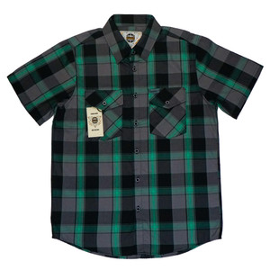Black Dragon Bamboo Green Plaid Black Dragon Bamboo Green Plaid