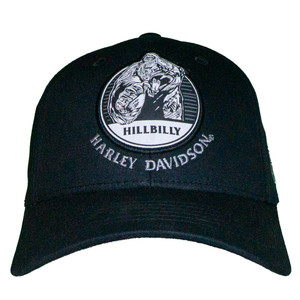 Hillbilly Bear Black Hat