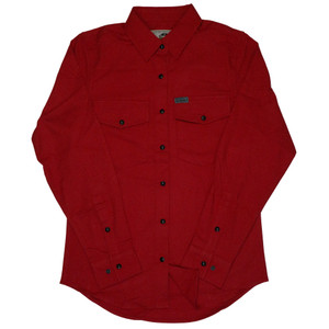 Women's Black Dragon Cherry Flannel Shirt