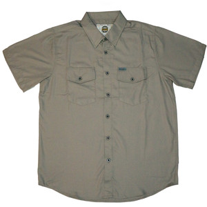 New for 2026! Men's Black Dragon Bamboo Solid Gray Shirt