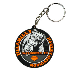 Hillbilly Harley-Davidson Keychain