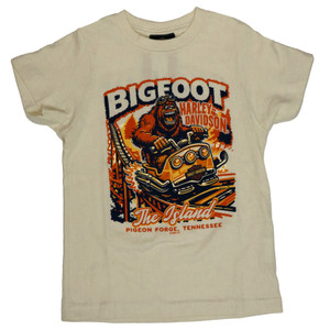 New for 2026! Bigfoot Rollercoaster Kids Tee 