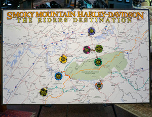 SMHD Poker Chip Map / Frame FREE SHIPPING