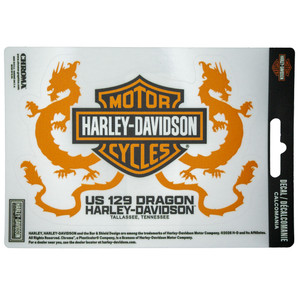 Dual Dragon Decal