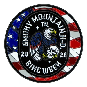 Smoky Mountain Bike Week 2026 Challenge Coin