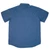 New for 2026! Men's Black Dragon Bamboo Solid Blue Shirt