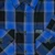 New for 2026! Men's Black Dragon Bamboo Blue Plaid Shirt