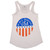 BD USA Flag Script Women's Tank Made in USA