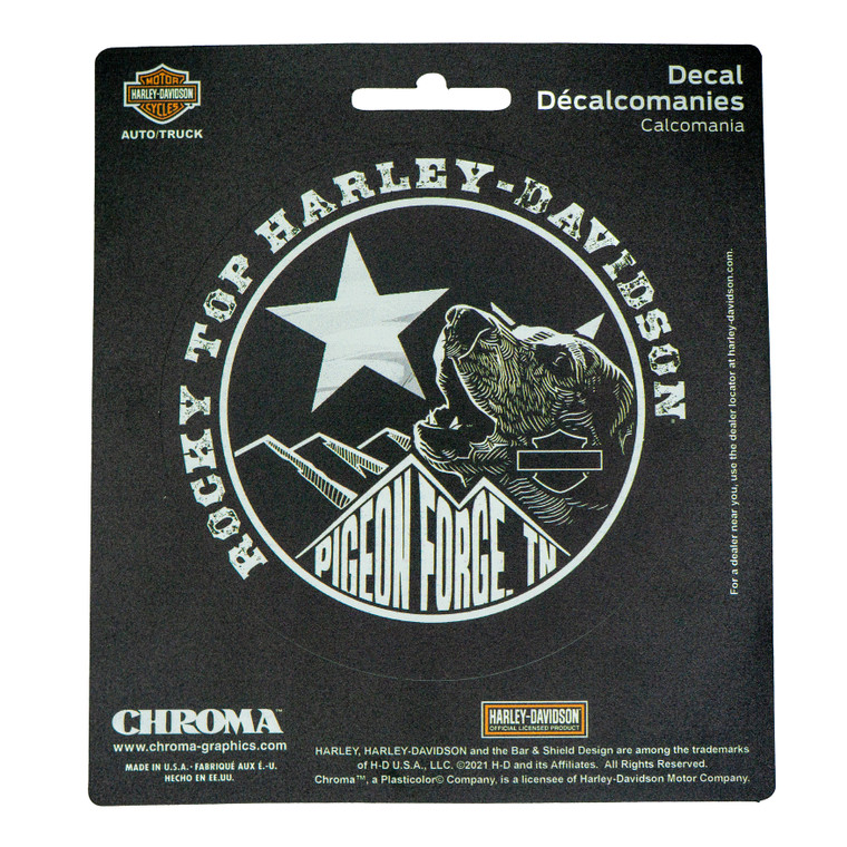 Rocky Top Harley-Davidson Matte Decal 