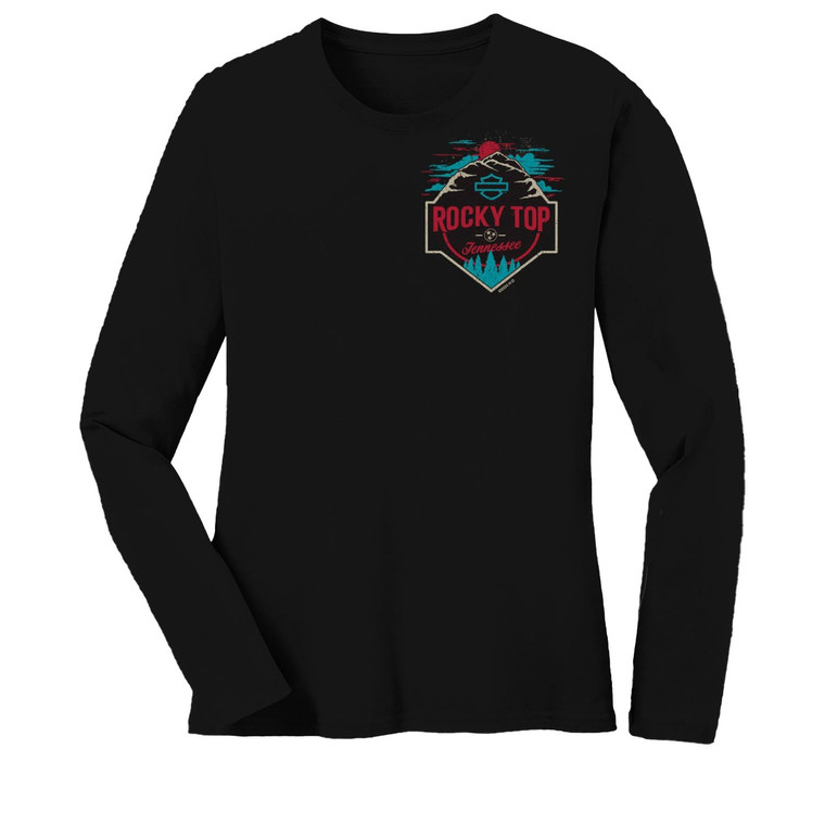 Mountain Fill Women's Long Sleeve Tee