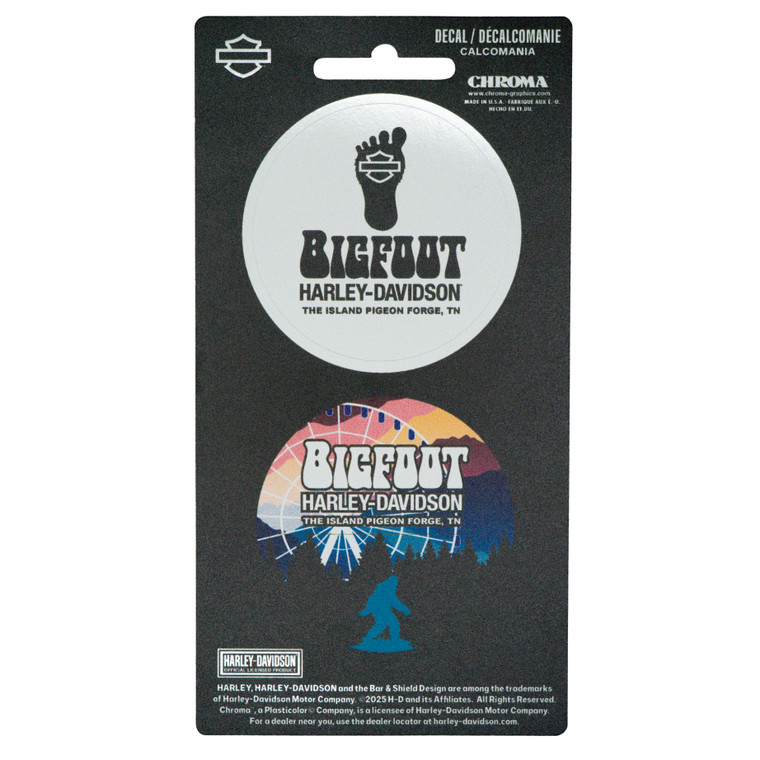 BigFoot 2 Round Decals