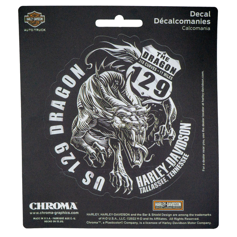 Sinister 129 Dragon Decal