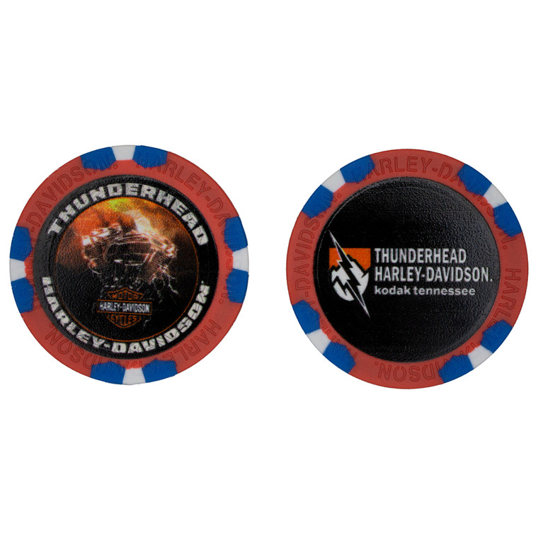 Thunderhead Harley Davidson Poker Chip
