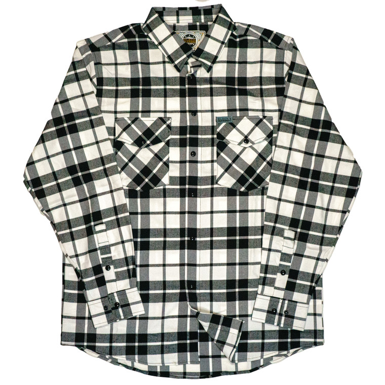 Men's Black & White BD Flannel Shirt