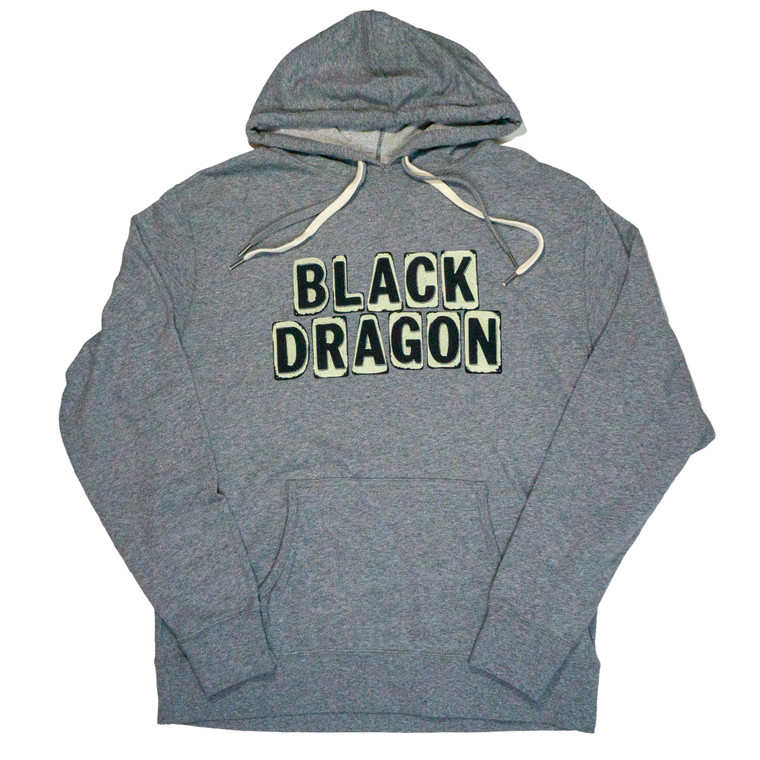 Black Dragon Block Men's Hood