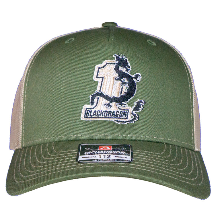 Black Dragon #1 Army Green Hat