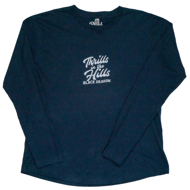 Thrills in the Hills Chopper Women's Long Sleeve Tee