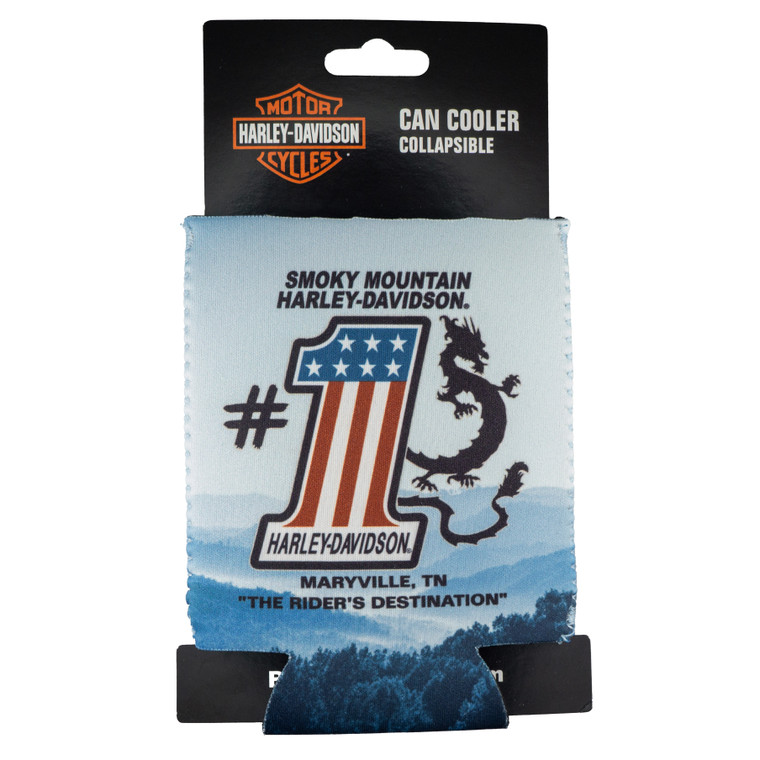 Smoky Mountain Harley-Davidson #1 Dragon Flat Koozie