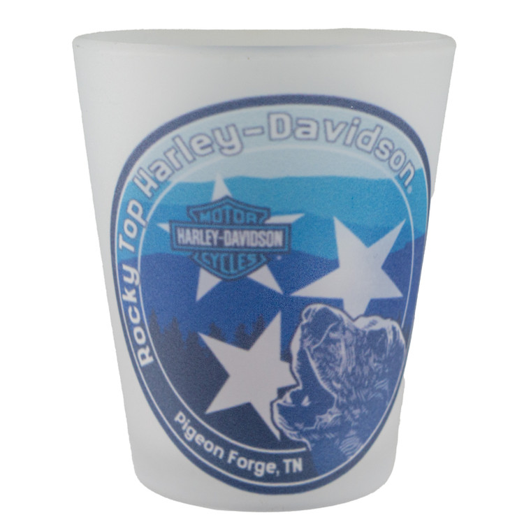 Rocky Top Frosted Short Shot Glass