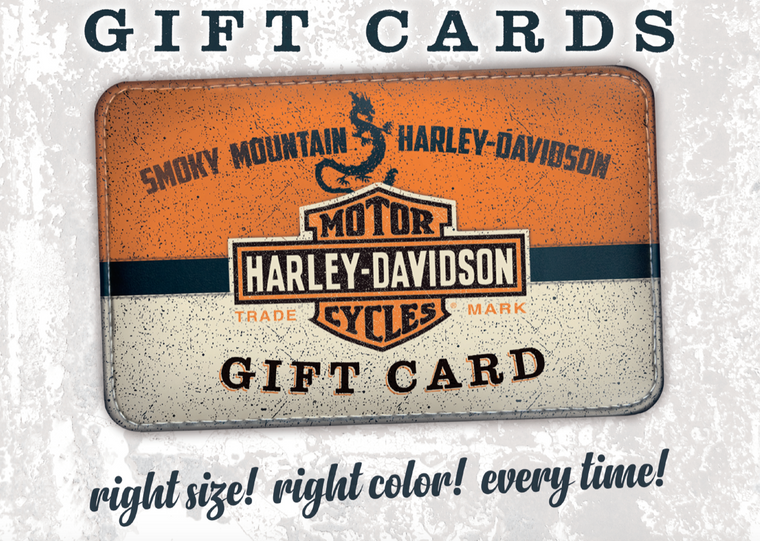 $75 Smoky Mountain Harley-Davidson Gift Card