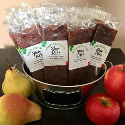 Dried Fruits - Fruit Leather (Edmonton, AB) - 30x45g - Available All Year Dried Fruits - Fruit Leather (Edmonton, AB) - 30x45g - Available All Year