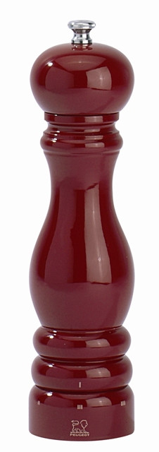 Peugeout Paris U'Select Wood Red Lacquered 22 cm Pepper Mill (23607)