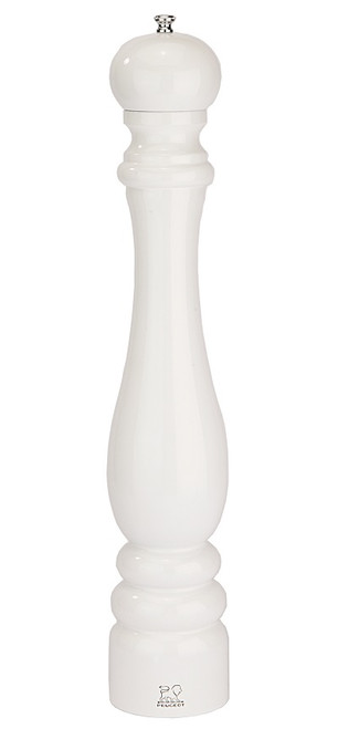 Peugeout Paris Wood White lacquered 50 cm Pepper Mill (30414)