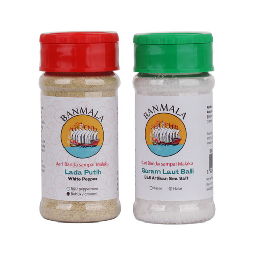 Lada putih dan Garam Laut