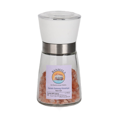 Garam Himalaya Pink Salt dalam Gilingan