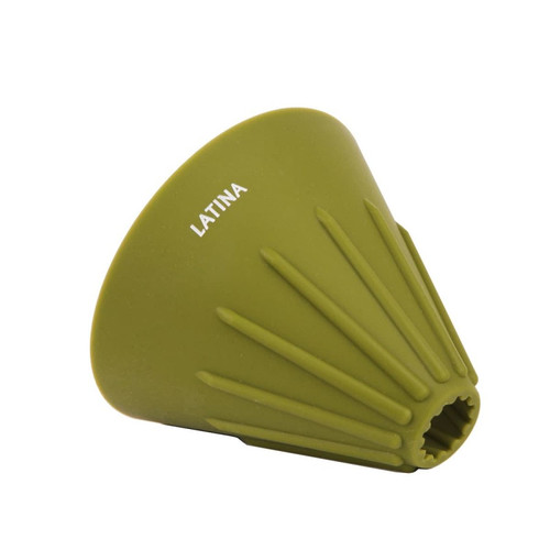 Olive Grey Latina v60 dripper - silicone