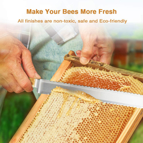 Honey unscapping knife -pisau kupas sarang lebah madu 