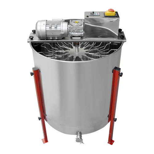 12 Frames Electrical honey Extractor - Pemeran madu sentrifugal pengerak motor listrik