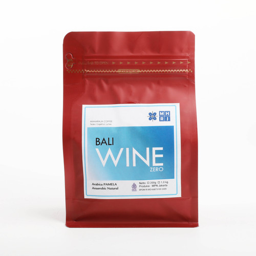 MAHARAJA WINE ZERO BALI KINTAMANI 200gram