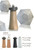 Peugeot Tokyo Wood Natural Grey 16cm Pepper Mill