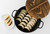 Oigen Cast iron sukiyaki Gyoza Pan dengan tutup kayu Oigen CA-004 IH 26cm