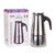 Moka Pot Jawa 6 300 ml Cups Stainless Steel Manual Espresso Maker + 50 g Kopi Espresso Blend
