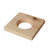 Caldera Square Wood Base utk Volcano dripper dan aneka dripper V60 lainnya