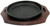Tokiwa steak Round hot plate 17cm + wood base
