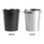 Dosing cup tempat bubuk kopi ada warna hitam dan silver