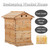 Flow Bee Hive automatic + 7 frames honey combs full set