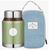 Premium Vacuum Food Soup Jar Thermal 900ml Tafuco - HIJAU