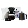 Paket Kettle 350 + Dripper V60-01 + Server 400 + filter + kopi