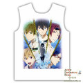 New FREE! Hot Special Anime Sleeveless White Summer Shirt MGF-YF15 Anime Dakimakura Pillow Shop