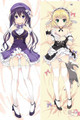New Is the Order a Rabbit Rize Tedeza and Sharo Kirima H2895+H2893 Anime Dakimakura Pillow Shop