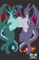 New Custom Made Anthro Shiny Mega Charizard XY Anime Dakimakura Japanese Pillow Cover Custom Designer Ryan Leachman ADC92 Anime Dakimakura Pillow Shop