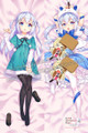 New Chino Kafu - Is the Order - Rabbit Anime Dakimakura Japanese Hugging Body Pillow Cover ADP-66032 Anime Dakimakura Pillow Shop