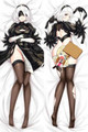 New 2B - Nier Automata Anime Dakimakura Japanese Hugging Body Pillow Cover H3496-B Anime Dakimakura Pillow Shop